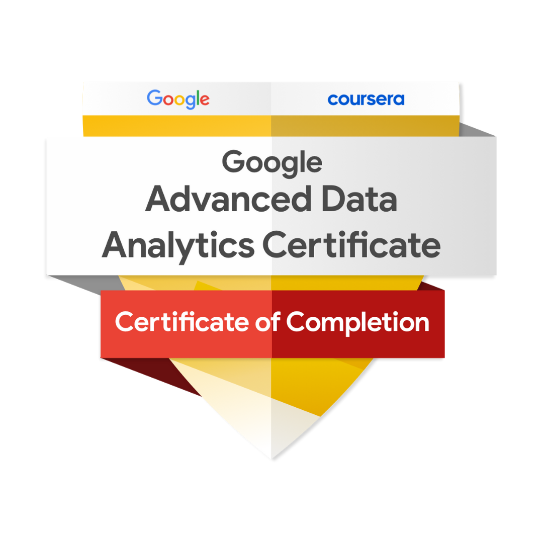 Google Advanced Data Analytics